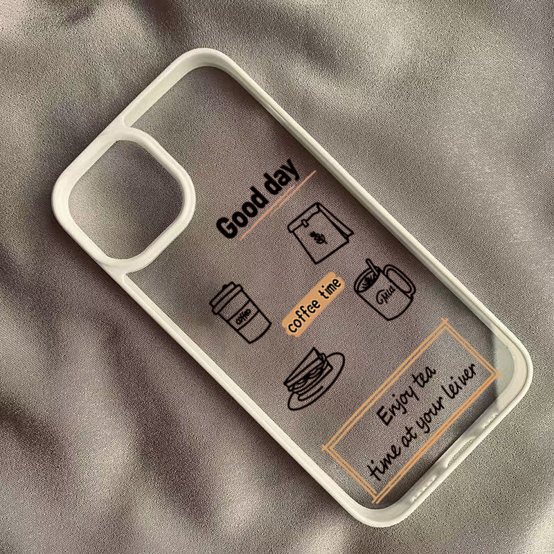 Warm Coffee Pattern Phone Case - Samsung Galaxy A55 ulasan dan harga