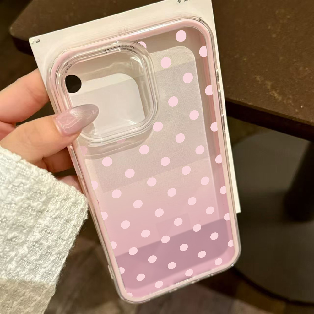 2in1 Ins Red Dot Clear Case Fo - Apple Iphone 15 Pro Max ulasan dan harga