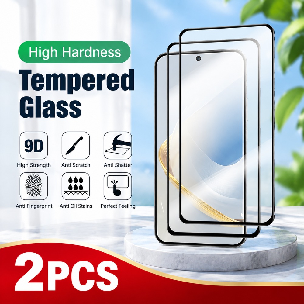 2PCS Tempered Glass For HUAWEI - Huawei Nova 12 ulasan dan harga