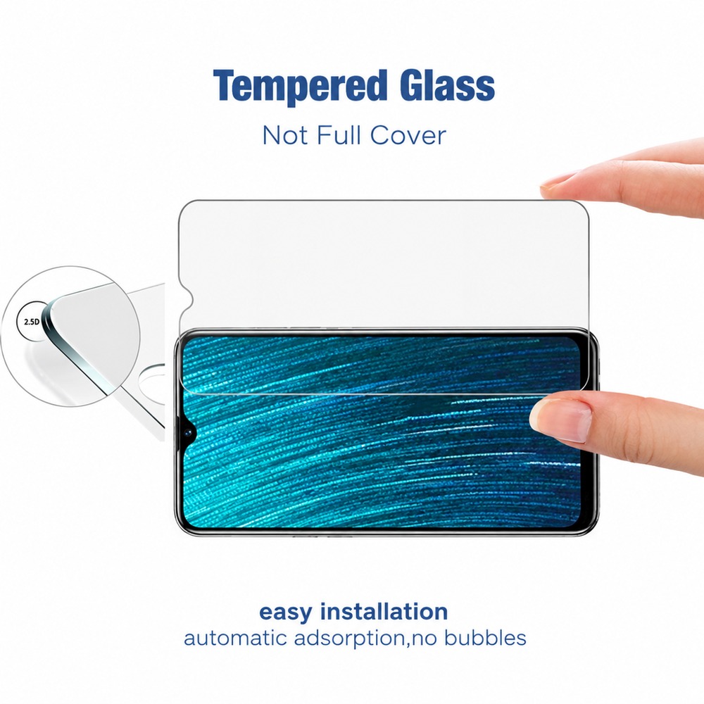 1PC Tempered Glass For Realme  - Realme C67 ulasan dan harga